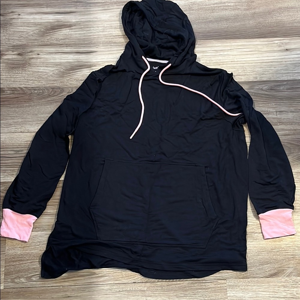 JAMBYS Black and Pink Women's House Hoodie